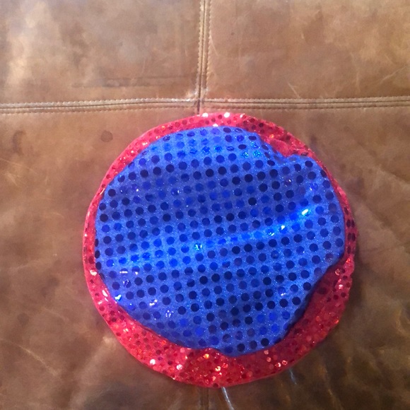 Red, White, Blue Sparkly Fun Hat - Picture 3 of 9